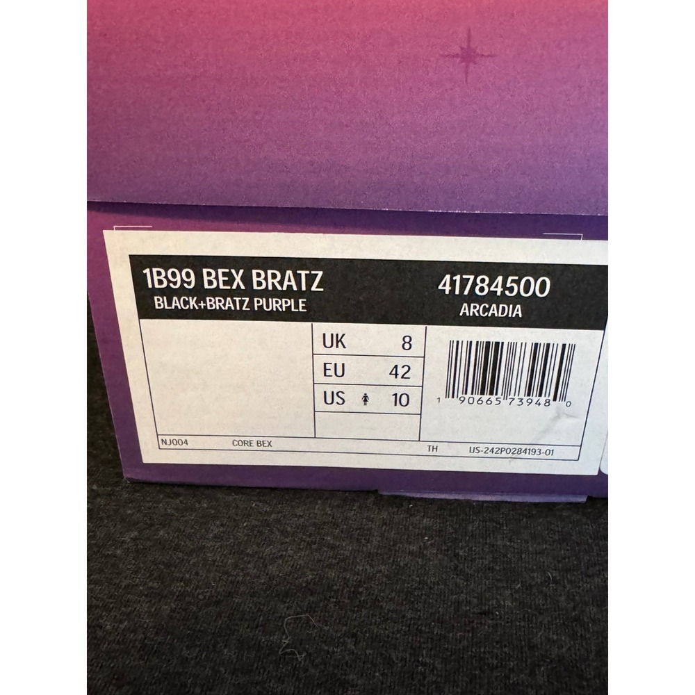 Dr. Martens x Bratz 1B99 Bex Boots Black Purple Arcadia Leather US 10 41784500 - Picture 6 of 10